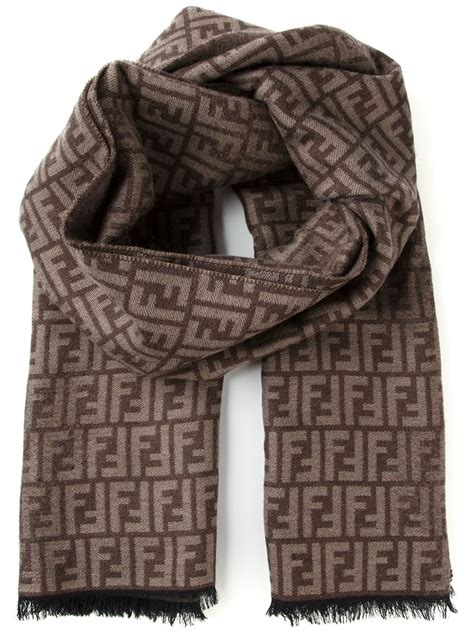 fendi knitted scarf|Fendi scarf men's.